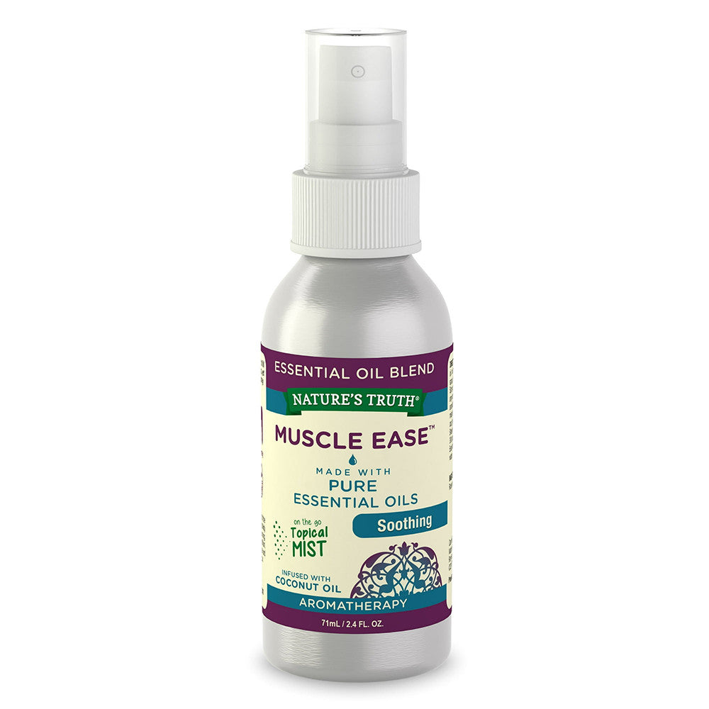 Nature's Truth Muscle Ease Soothing Essential Oil Blend, 2.4 Oz